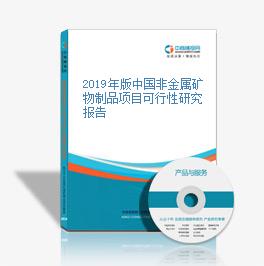 2019年版中国非金属矿物制品项目可行性研究报告